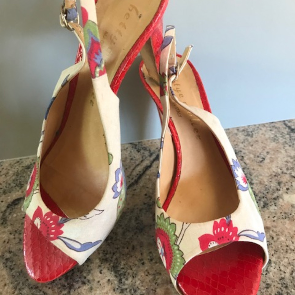 Beautiful Bettee Muller Colorful  Leather Shoes - Picture 3 of 7